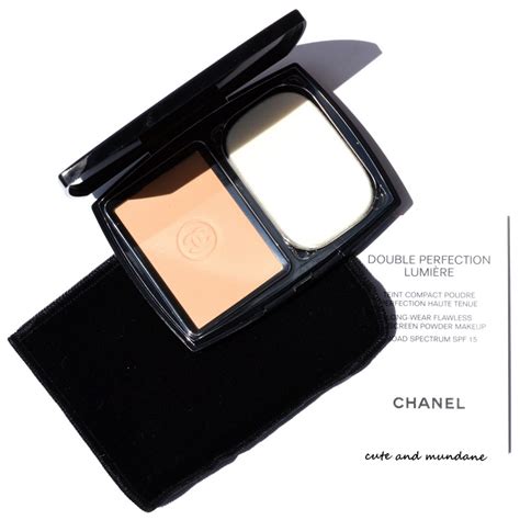 chanel perfection lumiere b20|CHANEL Double Perfection Lumiere compact in B20 review .